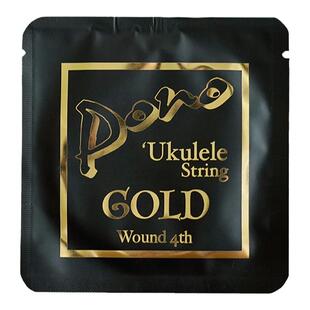 白熊音乐 Pono单根LOWG尤克里里黄铜缠丝镀膜琴弦耐用不易氧化