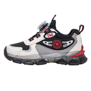 泰兰尼斯儿童闪灯鞋春秋新款闪灯运动鞋男童跑步鞋女童旋钮运动鞋