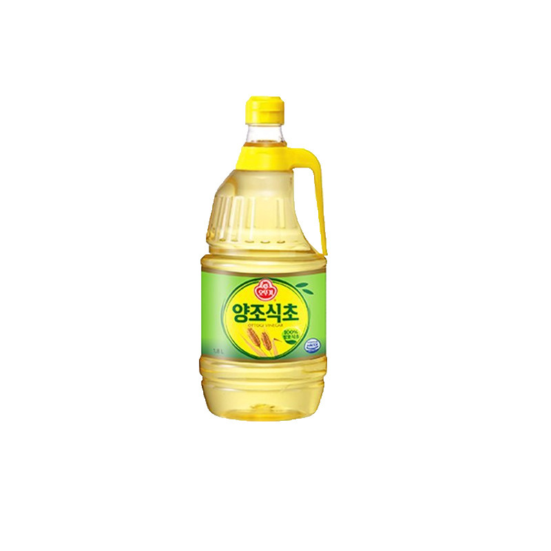 韩国进口不倒翁酿造食醋1.8L*6整箱奥土基大麦醋韩式调料凉拌冷面