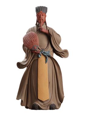大师作品《运筹帷幄》陶瓷摆件