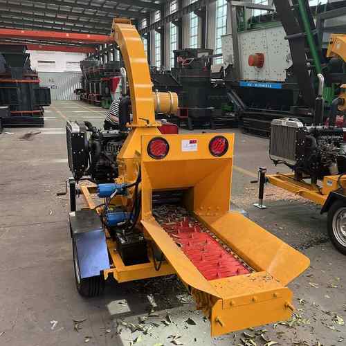 移动柴油木材粉碎机大型园林碎枝机果园枝条树枝粉碎机源头直供