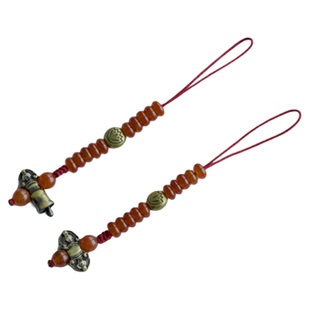 无尽藏天然红玛瑙计数器铃杵传统手拨计数器念珠配饰DIY饰品配件