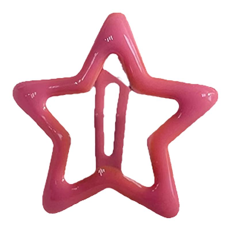 磐玲日韩糖果色星星发夹