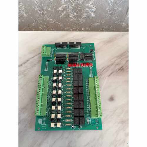 议价出闲置工业DIDO控制电路板绿色PCB板带多组端子排维修