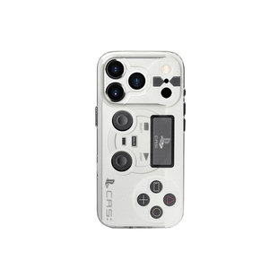 壳空间cas:游戏机磁吸手机壳适用苹果16promax/17拼贴保护套iPhone15pro新款14触控按键