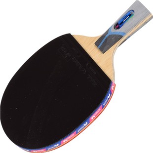 蝴蝶乒乓球拍8星芳碳素底板蝴蝶王胶皮八星单拍直/横拍成品拍