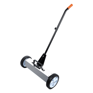 手推式磁力除铁车磁力工具吸铁强磁拾铁车扫把车间铁屑清理神器