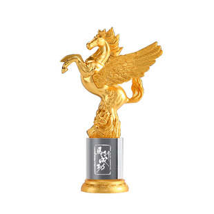 发现礼品2026新款马年纪念水晶奖杯定制马到成功年会活动颁奖奖座