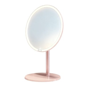 2025新款LED化妆镜带灯家用学生宿舍桌面镜子台式美妆补光梳妆镜