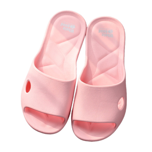 台湾进口拖鞋女夏室内家居扁平足弓支撑EVA海豚口防滑浴室凉拖鞋