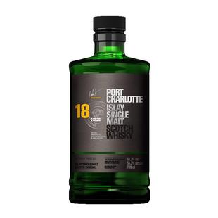 【自营】布赫拉迪波夏18年单一麦芽苏格兰威士忌700ml重泥煤洋酒