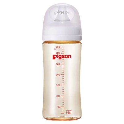 贝亲新生婴儿宽口PPSU奶瓶330ml