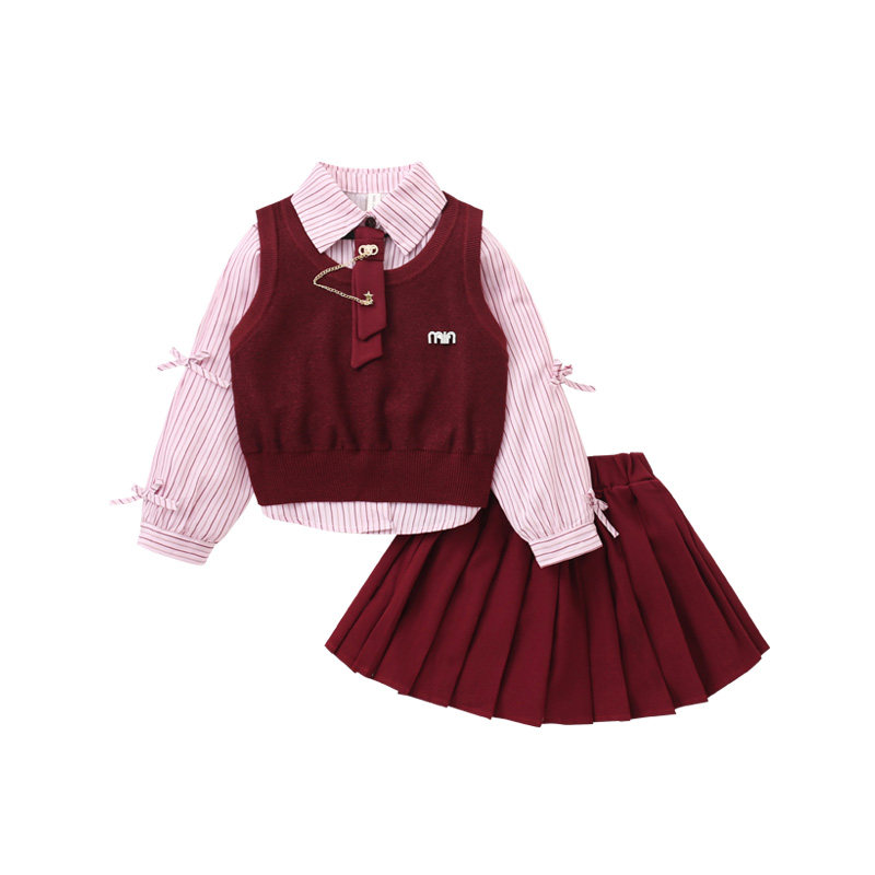 DO.CAT女童学院风jk套装春装