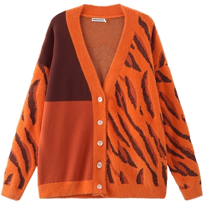 rainbow时尚宽松毛衣女