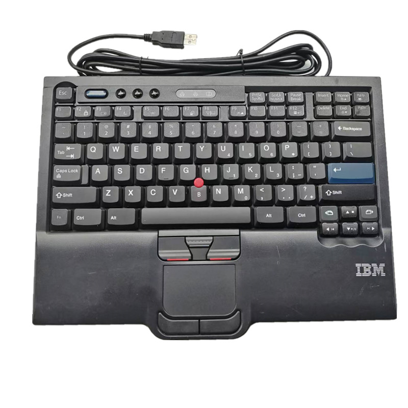 联想LENOVO IBM SK-8845 8845CR 键盘 英文带USB线接口 大回车版