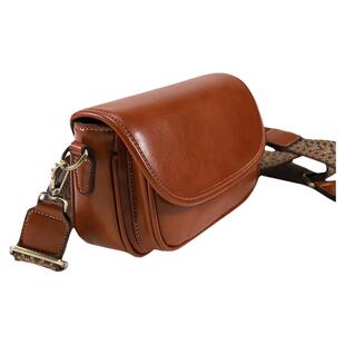 斜挎包女2025新款美式复古包包女高级感休闲宽肩带女包潮牌小挎包