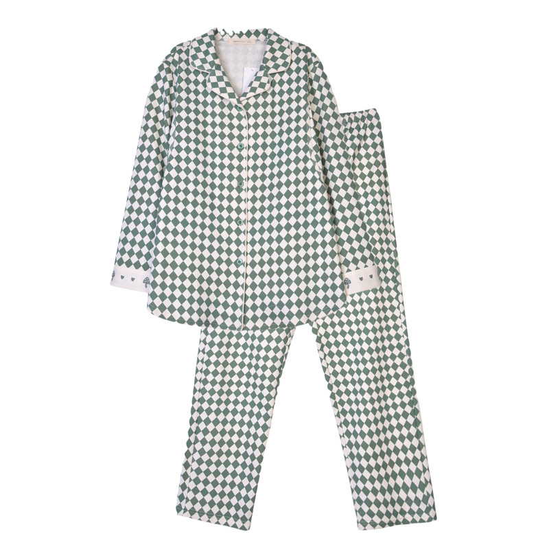 快乐屋针织月子服长袖2026新款春秋产后家居服套装孕妇睡衣哺乳衣