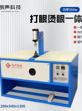青岛厂家单眼打眼烫眼一体机 毛绒玩具玩偶烫眼机可定制款
