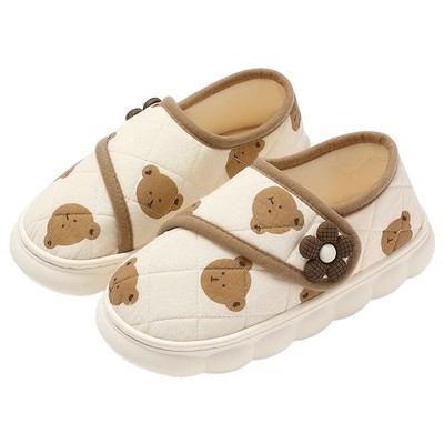 孕妇产后月子鞋软底包跟防滑保暖