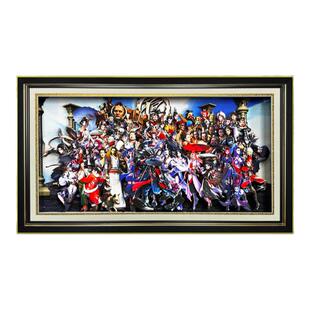 国漫画江湖之不良人周边3d立体画玄关动漫装饰画送朋友生日礼物