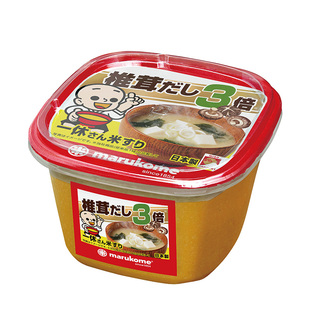 日本丸米marukome一休味噌盒装香菇味大酱调味酱日式调味料