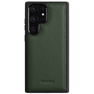 Melkco适用三星S25Ultra手机壳S24ultra真皮全包款保护套s25+壳S23plus简约防摔个性男女款皮质硅胶+真皮外壳