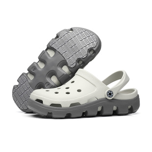 洞洞鞋男款夏季防滑休闲透气情侣沙滩鞋防臭软底凉鞋女拖鞋外穿
