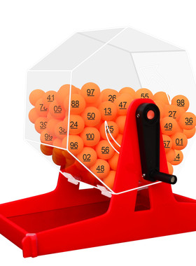 放500个球透明摇号机摇奖机抽奖机选号机抽签机幸运号码机摇球机