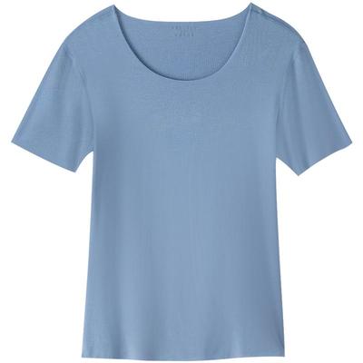 简云冰丝莫代尔无痕短袖t恤