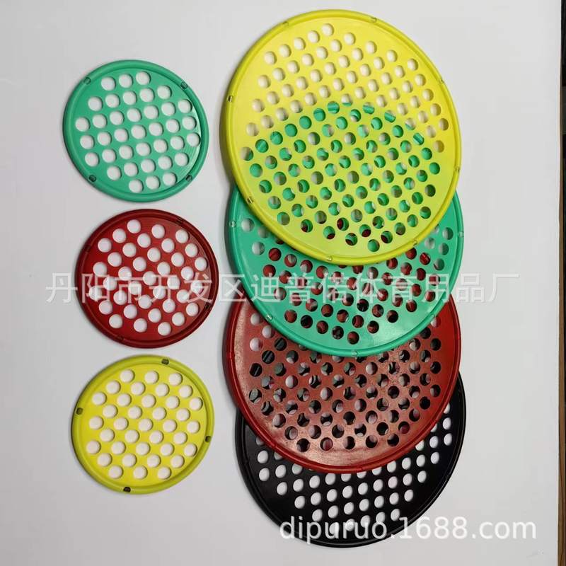 PowerWeb7英寸圆孔前臂抓握器康复训练握力器力量硅胶锻炼网手指