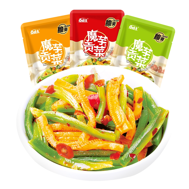 魔芋贡菜魔芋爽零食小吃