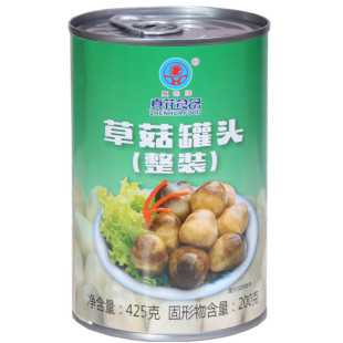 老式蘑菇上海草菇清水笋马蹄青豌豆蔬菜罐头烹饪食材425g包邮