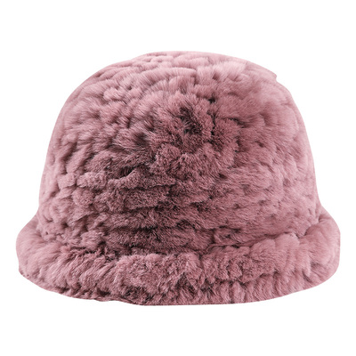 恒源祥中老年皮草帽子女士冬季