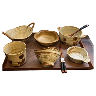 漫生活老板娘 桑榆晚景 一人食套装复古月子餐豪华精致托盘家用