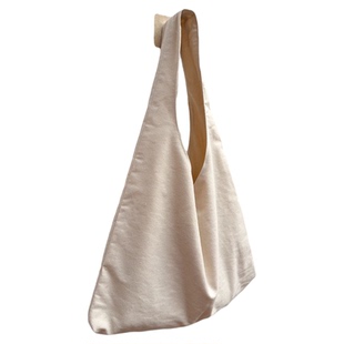 自制漂漆帆布包文艺复古单肩包休闲托特包大容量棉麻包扎染拓染