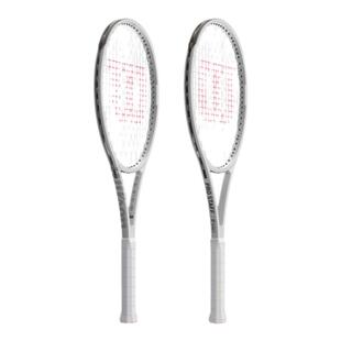 Wilson PRO STAFF 97 V14.0 定制款费德勒铂金系列银色刻字网球拍