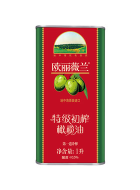 1L欧丽薇兰特级初榨橄榄油