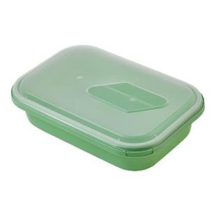 一次性长方形轻食高端外卖餐盒加厚款水果卤味打包盒带锁扣防偷吃