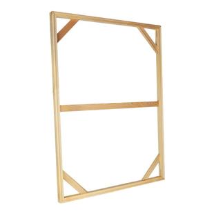 DIY画框条油画内框软装装饰画实木松木内框木条挂毯刺绣框架艺术装饰画油画框条定制进口加厚框条榫卯工艺