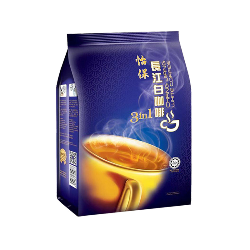 马来西亚怡保长江白咖啡三合一原味四分甜速溶冲饮原装进口正品