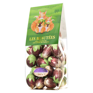 意大利进口潘恩之舞蛋形纯可可脂骑士黑巧克力开心果榛子牛奶新品