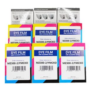 法高FAGOO P360E证卡打印机色带MZ300/2彩色带FA300 MA300 MA1000黑色带证卡制卡机原装色带彩色标签机色带