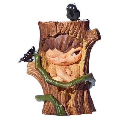 泡泡玛特小手拉小手手办摆件