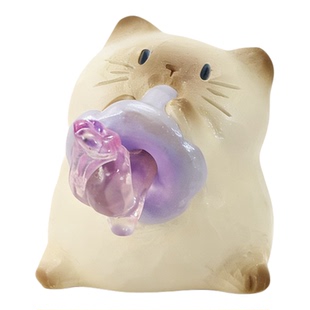 猫猫PAI生之盎然盲盒正版可爱猫咪创意手办个性桌面摆件女生礼物