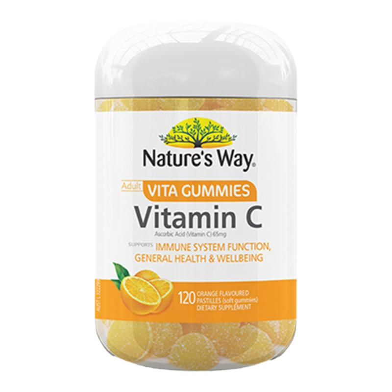 Nature's Way澳萃维成人活力维生素C保健VC软糖120粒