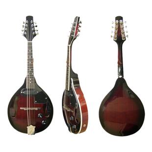 Timothy帝慕希乐队电曼陀铃曼陀林声电两用八弦琴包邮酒红色实拍