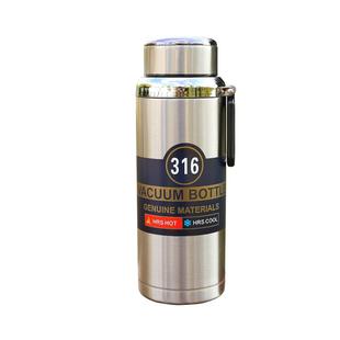 316不锈钢保温杯户外不锈钢泡茶杯男泡茶杯车载便携水瓶大容量