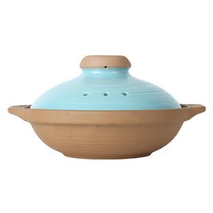 康特耐KTN 蓝紫玉浅口砂锅煲仔饭煲汤燃气啫啫煲炖煮鱼头家用浅锅