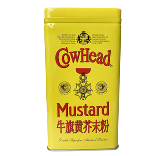 牛旗黄芥末粉454g日式寿司料理辣根粉芥辣粉中西餐调味粉凉拌佐料