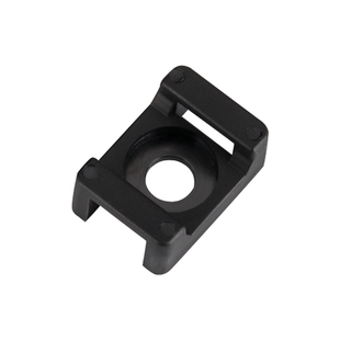 电线固定座马鞍形扎带固定座螺丝孔型束线座电缆固定卡子理线器HC